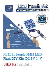 SMD NE555 CD4017 Rotating Flashing LED Components SMT LQFP44 Soldering Practice Board Electronic Circuit Training Suite DIY Kit