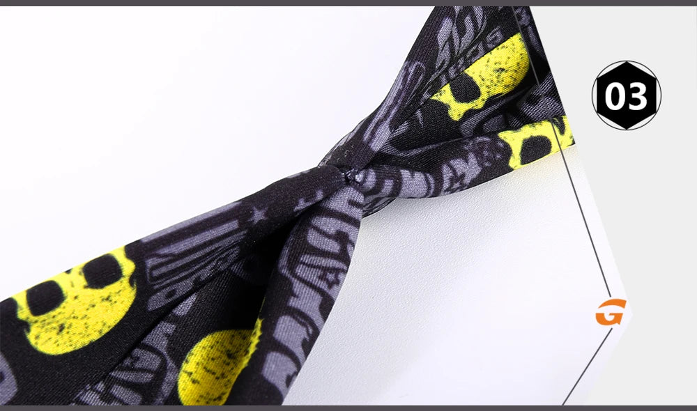 Gothic Skull Headband Sweat Bandage Sport Head Hair Band Workout Tennis Fitness Jog Basketball Running Scary Sweatband Women Men