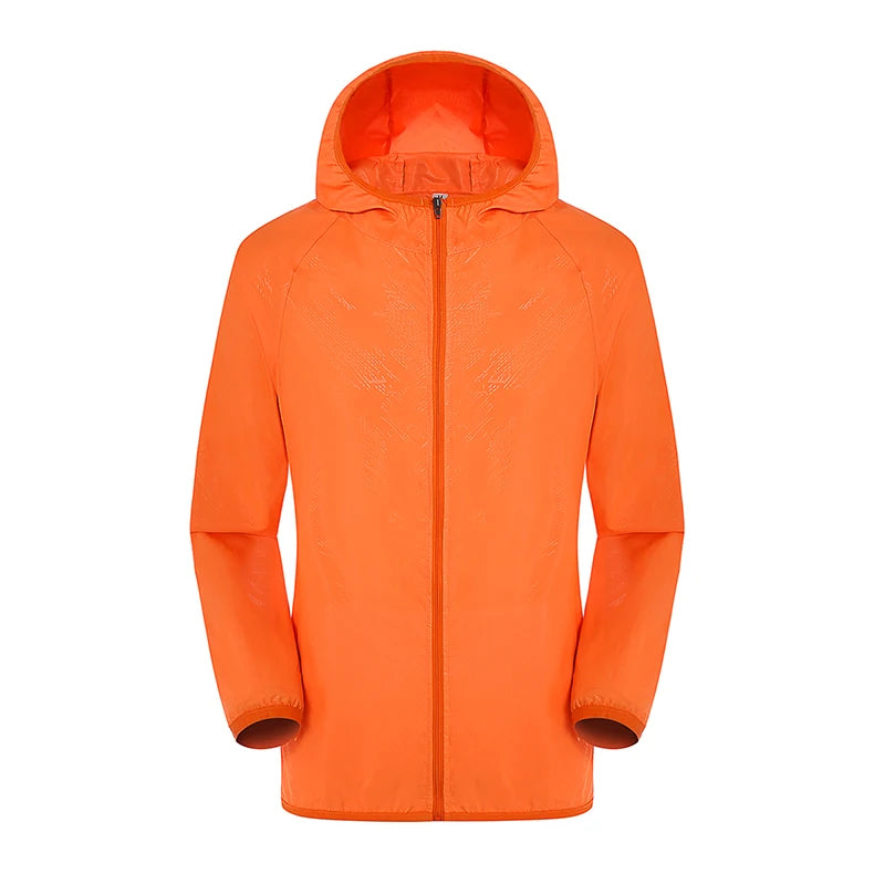 LNGXO Hiking Waterproof Jacket Women Men Camping Running Sun-Protective Windbreaker Quick Dry Outdoor Sport Rain Coat Unisex