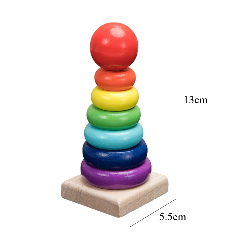 Montessori Baby Toys Kids 3D Wooden Puzzles Early Learning Baby Games Toys Educational Wooden Toys For Children Birthday Gifts
