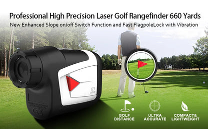 Golf Rangefinder PF210 600m Laser Measurement Tool