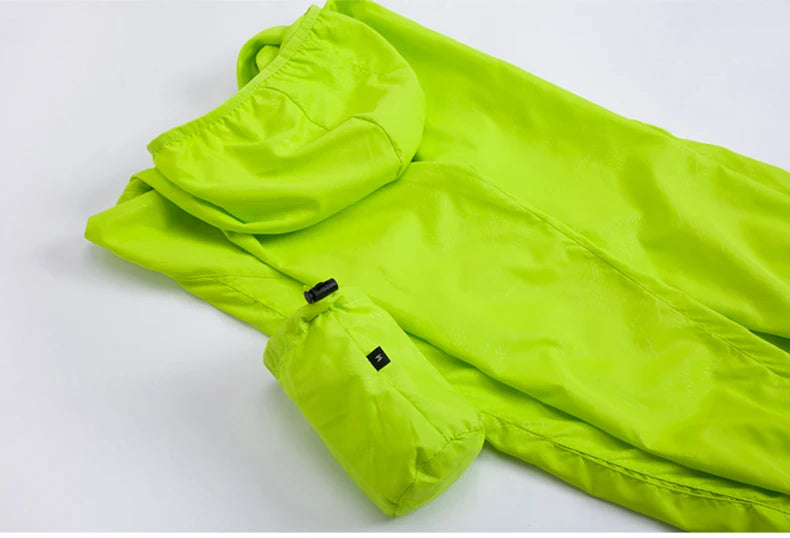 LNGXO Hiking Waterproof Jacket Women Men Camping Running Sun-Protective Windbreaker Quick Dry Outdoor Sport Rain Coat Unisex