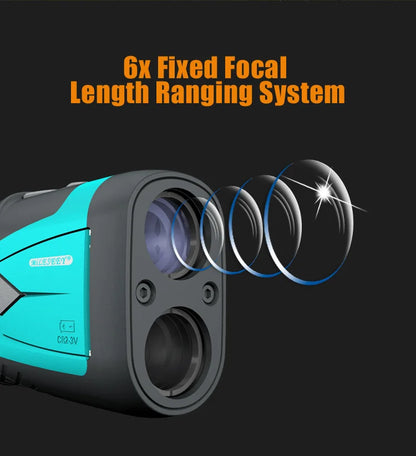 Golf Laser Rangefinder Telescope 600m 6x Monocular