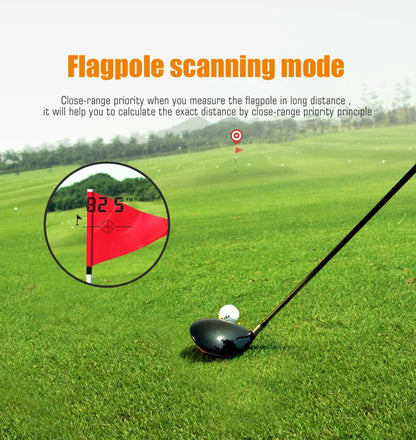 Golf Laser Rangefinder Telescope 600m 6x Monocular
