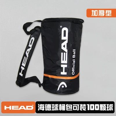 Head Tennis Ball Bag Single Shoulder Tennis Racket Outdoor BagsThickened Large Capacity Waterproof Capacity For 60-100pcs Balls
