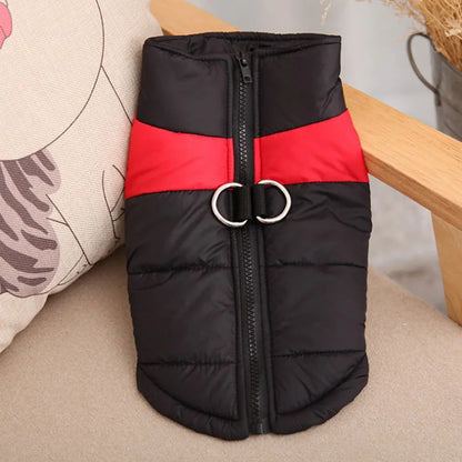 Winter Dog Coat Polyester Waterproof Vest For Small, Medium And Large Dogs
