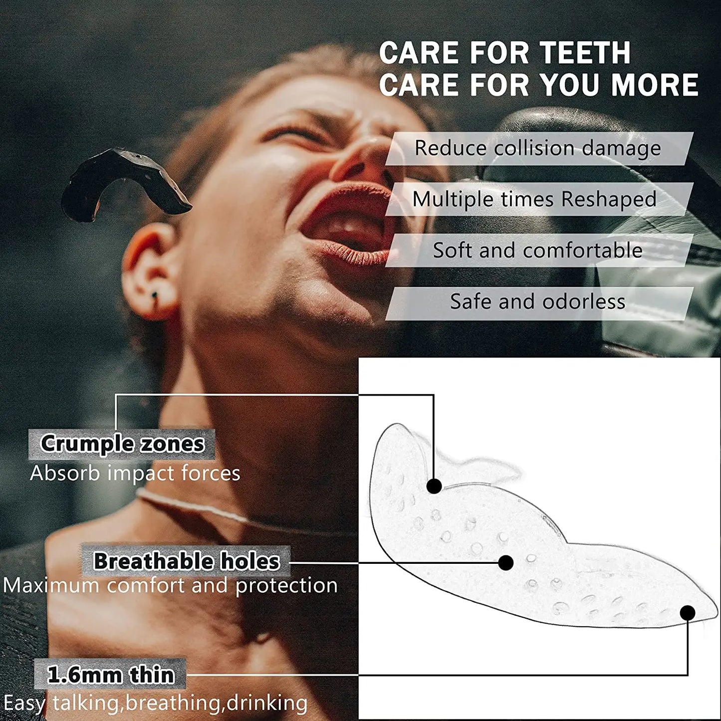 New Sport Mouth Guard Teeth Protector Kids Adults Mouthguard Tooth Brace for Basketball Football Rugby Boxing Tooth Protection