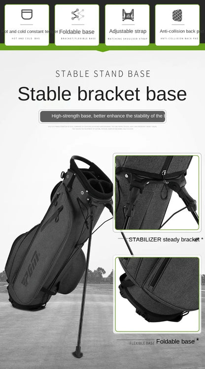 Golf Stand Bag Ultra Lightweight Nylon 127 cm Height