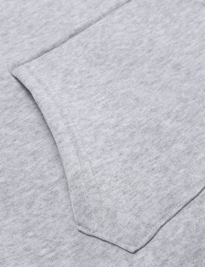 Women Hooded Sweatshirt Dress Knee Length Polyester