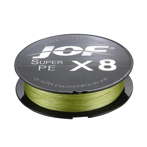 JOF 150M-500M 8 Strand Braided Outdoor Fishing Line Sea Fishing Ice Fishing River Fishing Rock Fishing Fishing Gear 20-100LB  X8