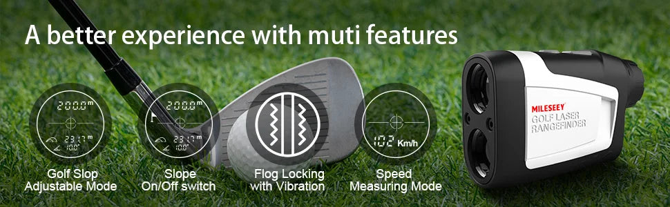 MILESEEY PF210 Range Finder,600M Golf Rangefinder,3-7days to Republic of Korea