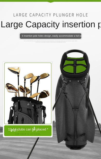 Golf Stand Bag Ultra Lightweight Nylon 127 cm Height