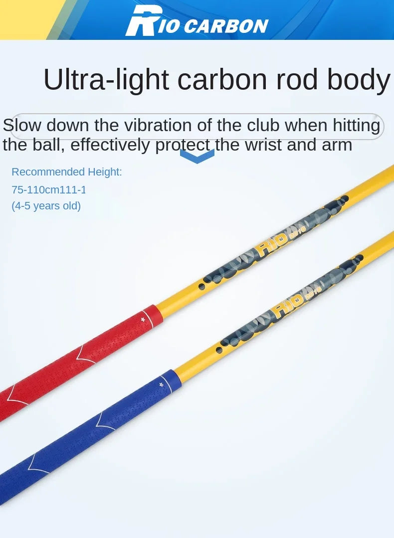 PGM 2-5 Years Old Kids Golf Club Set Children's Boy Girl Beginner's Golf Training Wood Iron Swing Putter Bag Gift JRTG011