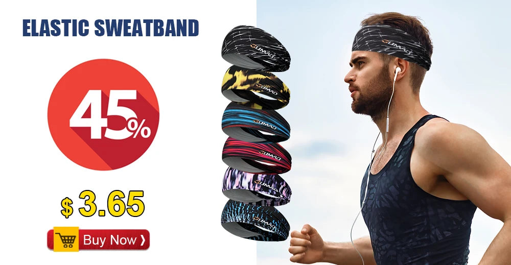 Gothic Skull Headband Sweat Bandage Sport Head Hair Band Workout Tennis Fitness Jog Basketball Running Scary Sweatband Women Men