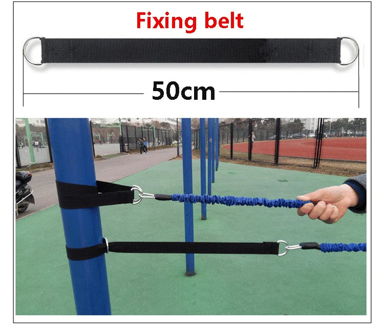 Running Sprint Dash Track and Field Pull Rope Resistance Bands for Football Basketball Powerful Strength Explosive Force