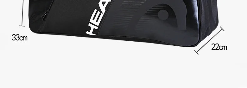 Large Capacity Original Head Tennis Bag Badminton Backpack For Men Women 6 Racket Sport Bag Raquete De Tenis Bag Tennis Backpack