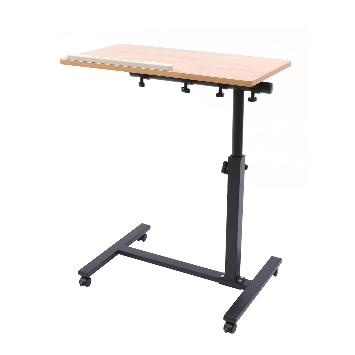 58-90cm Adjustable Mobile Standing Computer Desk Laptop Desk for   Office Livingroom Lounge Study Bedroom
