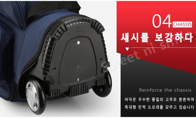 PGM Golf Multi-functional Towing Ball Bag with Ball Rod and Password Lock Aviation Bag QB038