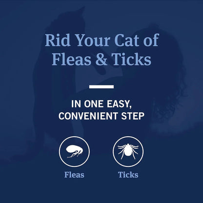 Cat Flea and Tick Shampoo, Coconut Berry Scent, 12 Oz