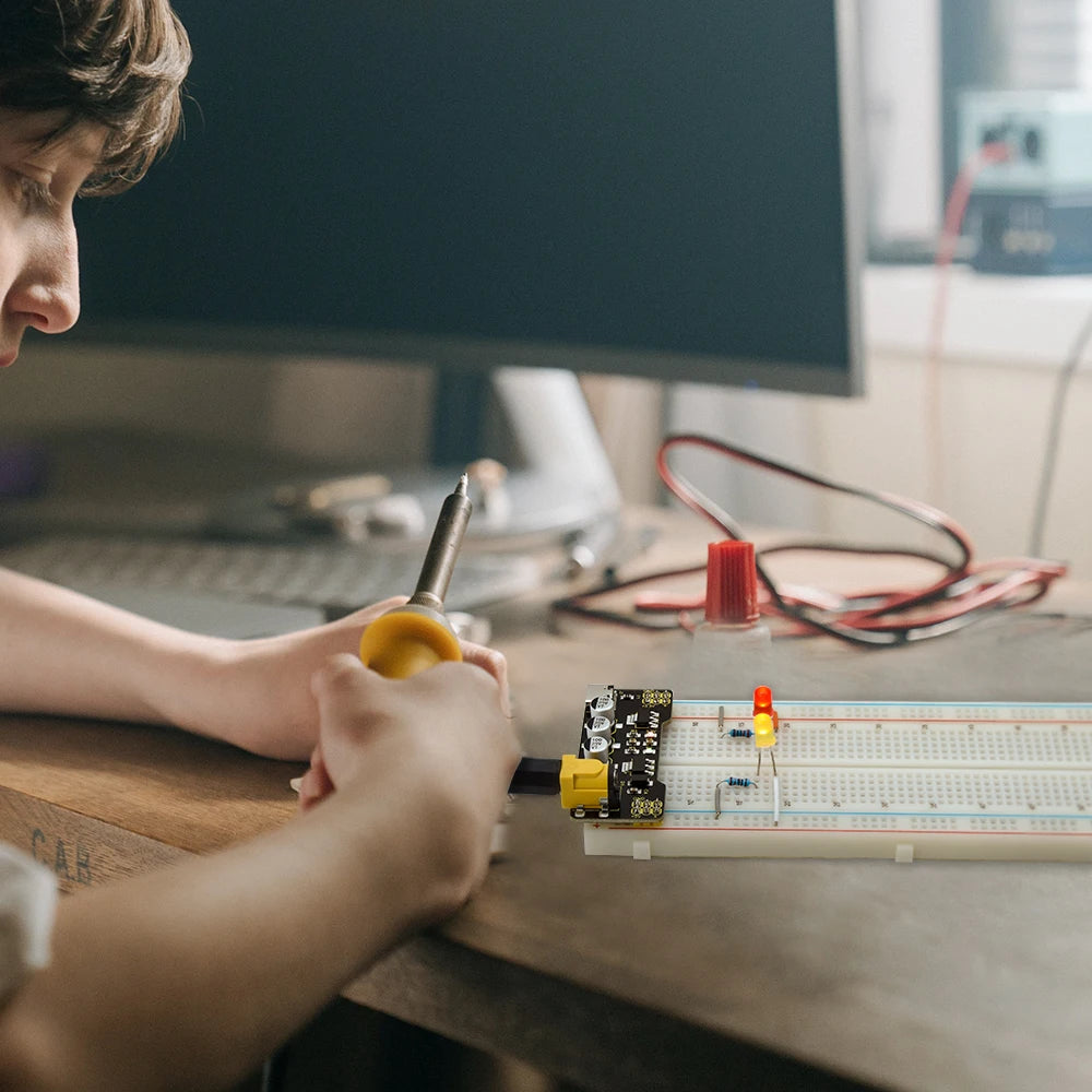 Keyestudio Power Module Type-C for Breadboard Diy Kit Electronics Accessories