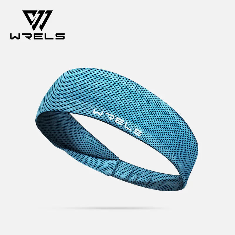 Summer Sport Headband Breathable Fitness Sweatband Non Slip Elastic Tennis Headband Sweat Wicking Lightweight Running Hairband