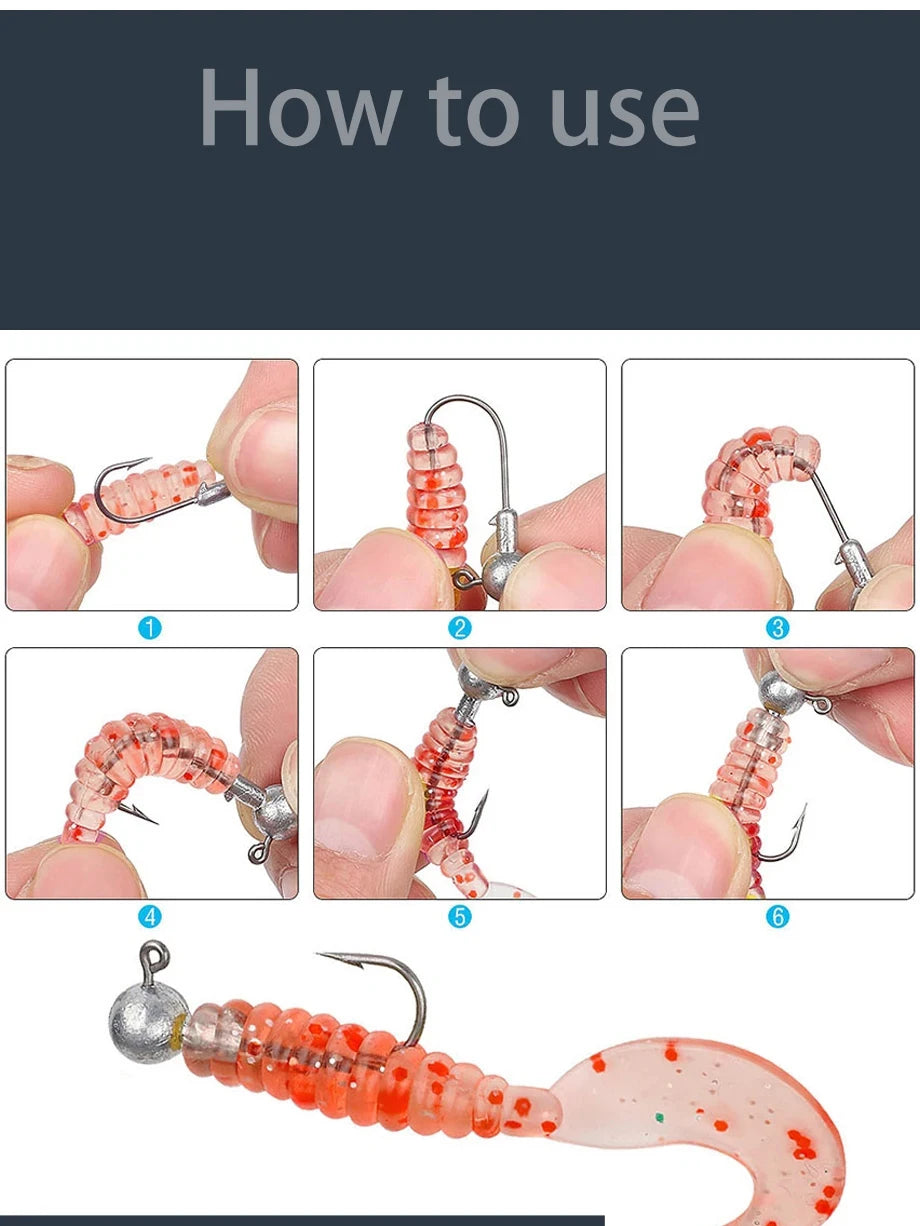JYJ 1g 2g 3g 4g 5g 10g 20g 22g 25g 28g crank Jig head hook fishing hook head Jig lure hard bait soft worm jig hook for fishing