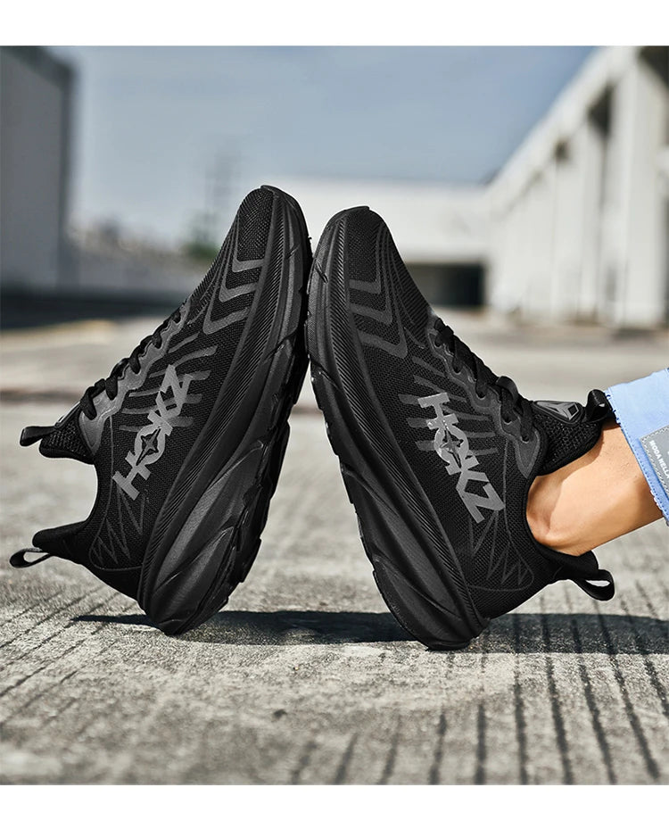 Carbon Plate Air Cushion Running Shoes Unisex Cushioned Walking Shoes