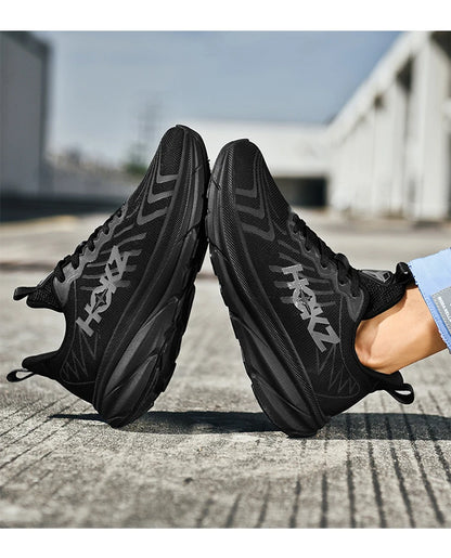 Carbon Plate Air Cushion Running Shoes Unisex Cushioned Walking Shoes