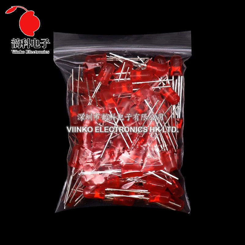 3MM 5MM Light Emitting Diodes Electronics Kit Box F3 F5 LED Diode Assorted Kit White Green Red Blue Yellow Orange