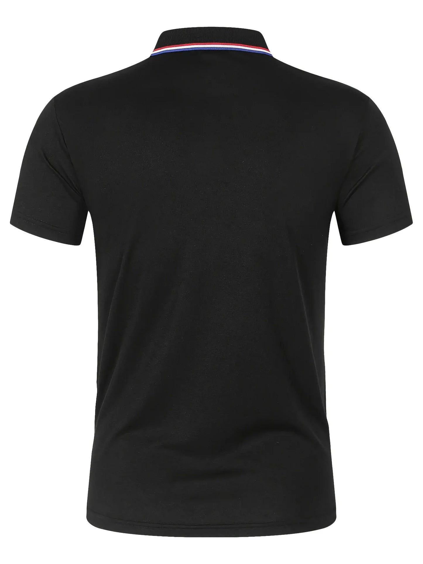 2025 Hot Sale Men's Summer Casual Breathable Comfortable Polo Shirt Men's Solid Color High Quality Short Sleeve T-Shirt