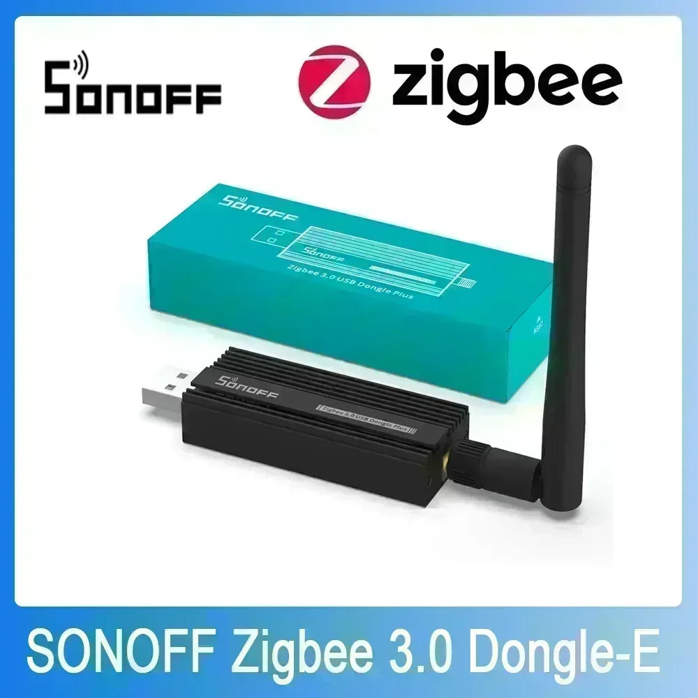 Sonoff Zigbee 3.0 Usb Dongle Plus ZBdongle-E Wireless Zigbee Gateway USB Interface Capture EFR32MG21 Google Home Voice Control