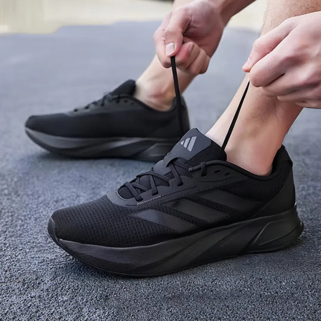 Unisex Running Shoes Mesh Upper EVA Midsole Rubber Outsole Black