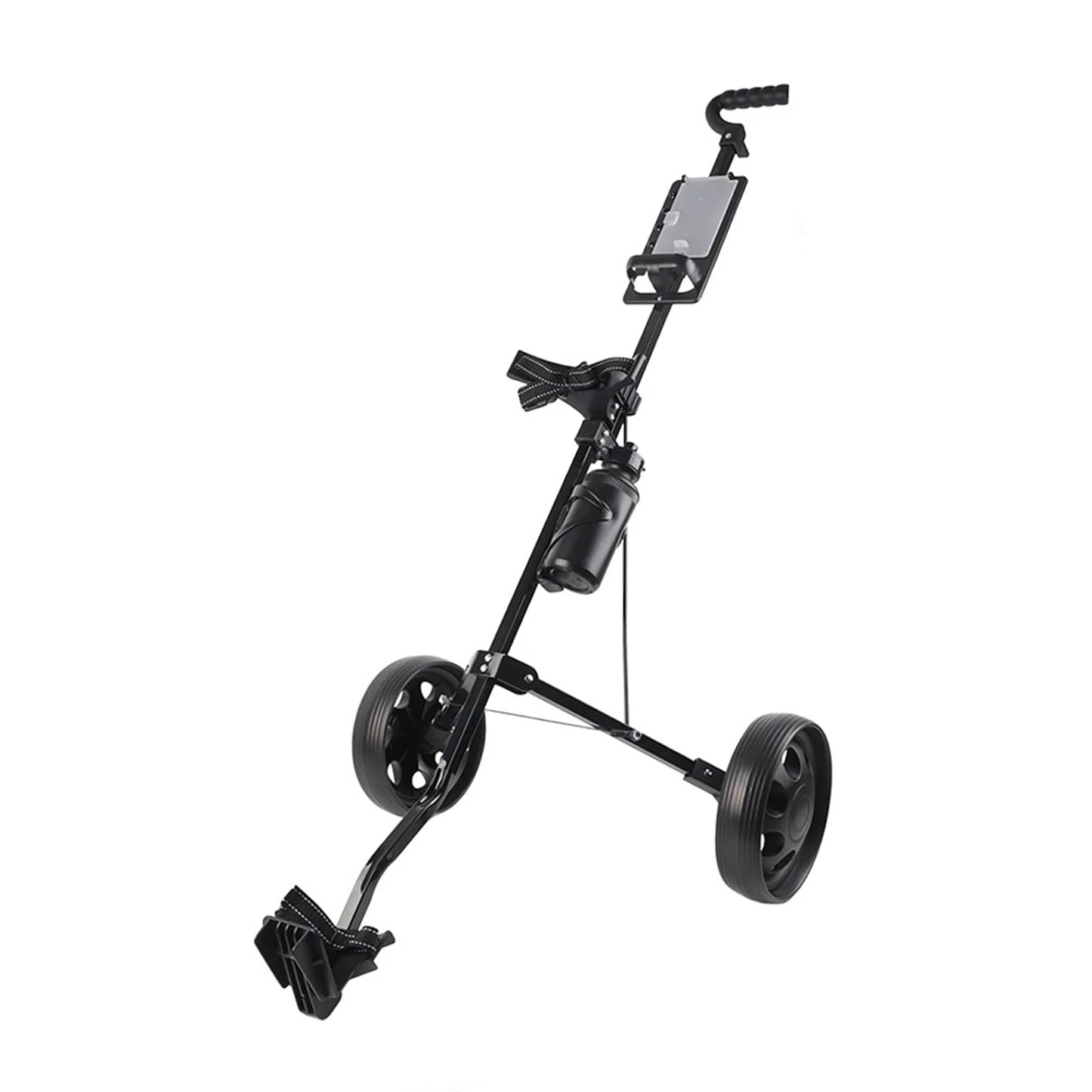 Foldable Golf Trolley Multifunctional 2‑Wheel Push Pull Cart Course Equipment