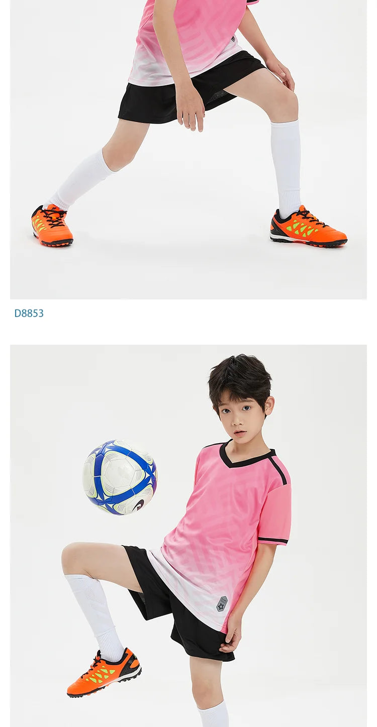 MAN Football Jerseys Team Training Customize Professional Women Soccer Uniform Adult Kids Futsal Quick-Drying Sportswear Outfit