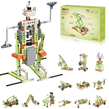 20-In-1 Programmable Robot Building Kit For Kids STEM Education