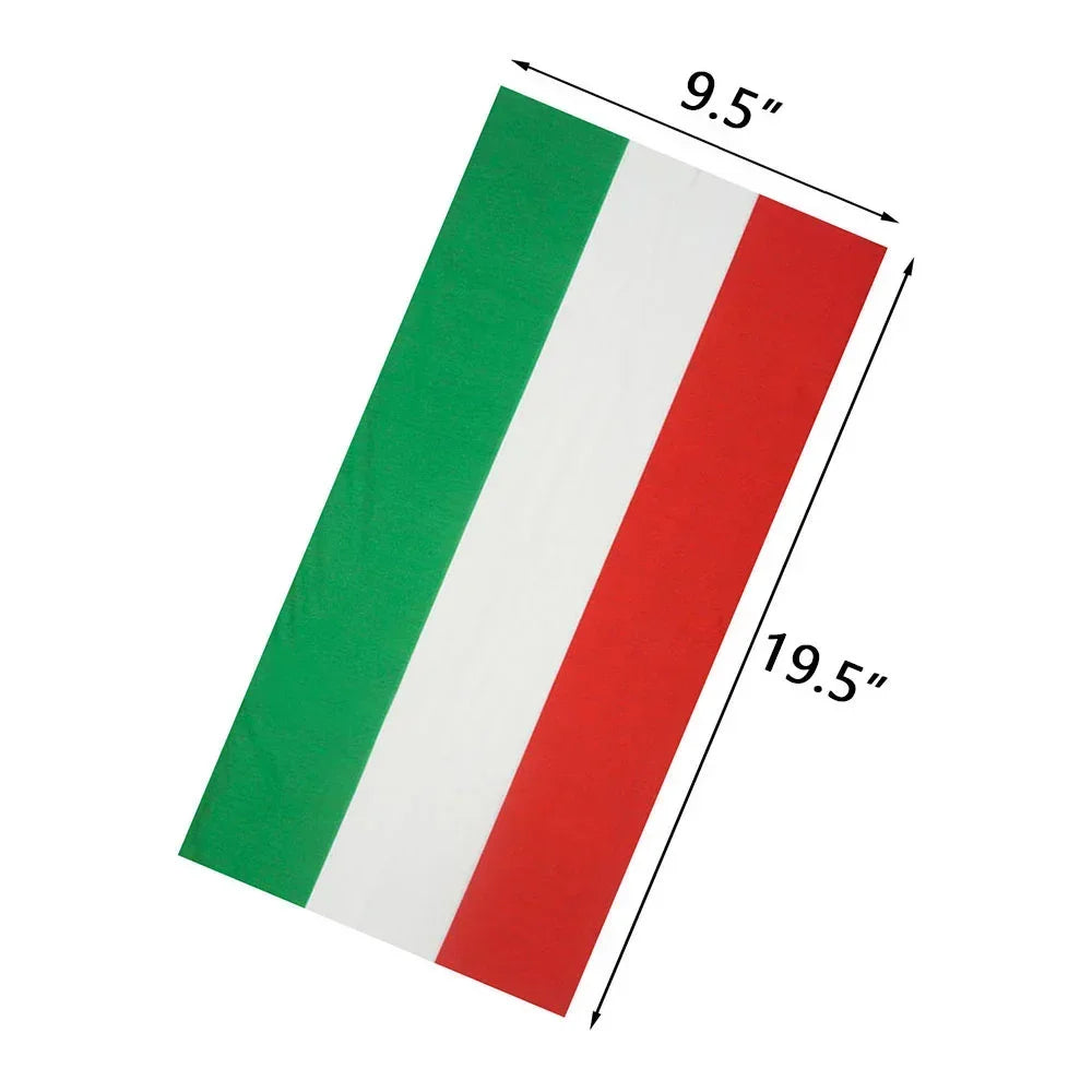 World Football Fans National Flag Face Bandanas Spain France Korea Mexico Germany Seamless Neck Gaiter Men Women Headwear Scarf