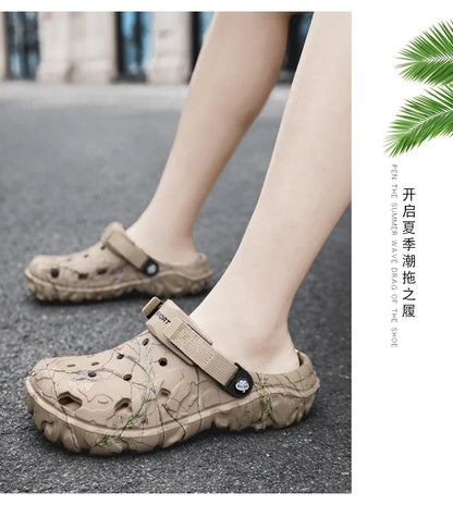 EVA Platform Slippers Unisex Beach Slides Indoor Outdoor Garden Sandals