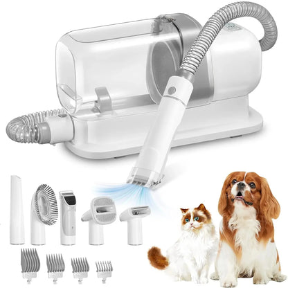 Dog Grooming Vacuum Kit 2.3L Large Capacity Pet Hair Vacuum Cleaner