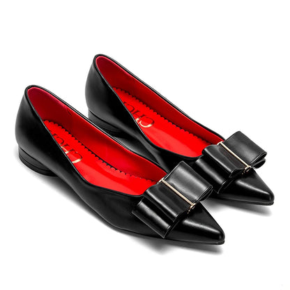 Women's Solid Colour Slip On Low Heel Pumps For Dress Or Everyday Wear