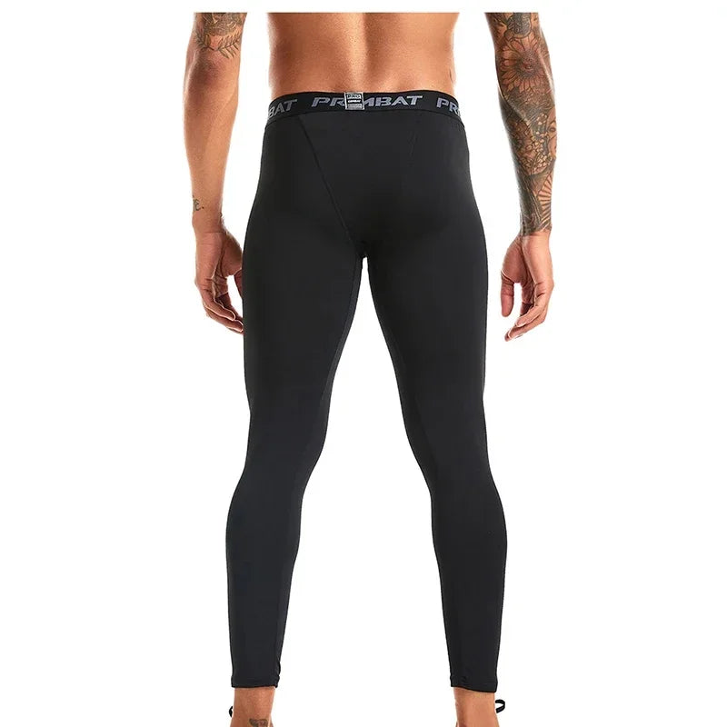 Compression Sports Pants Running Leggings Men Sportswear Quick Dry Gym Fitness Tights Workout Training Jogging Sports Trousers