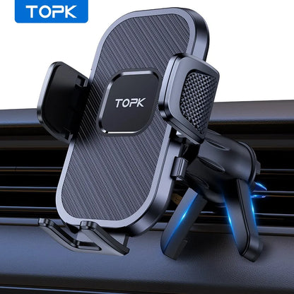 Car Phone Holder Gravity Stand Air Vent Windshield Dashboard Mount