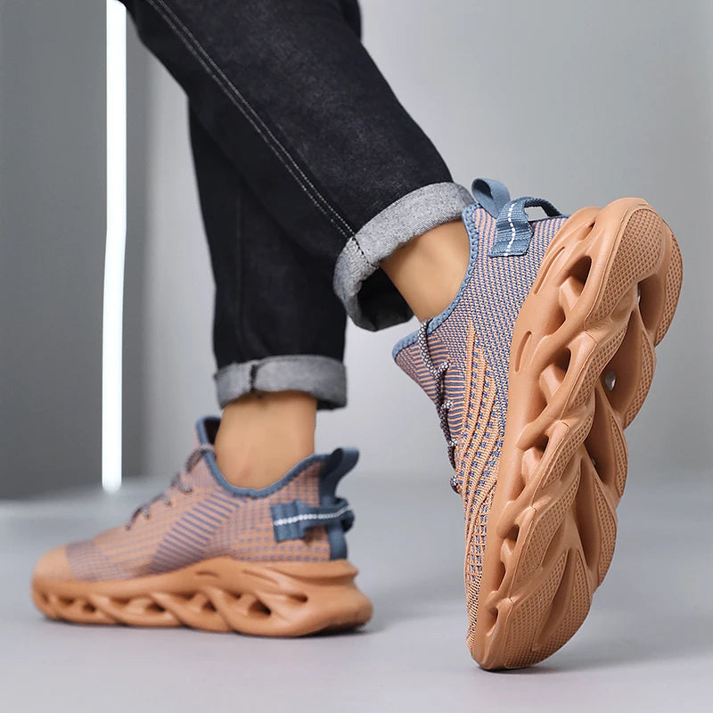 Hot Selling Men's Running Shoes Breathable Sports Sneakers Outdoor Non-Slip Sneakers Couple Casual  Comfortable Running Shoes