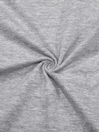 Men's Cotton Oversized Short Sleeve T-Shirt Casual Summer