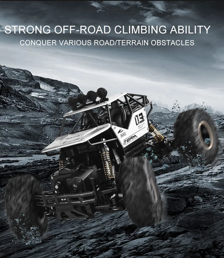Oike RC Car Remote Control Climbing Vehicle Outdoor All Terrain Off-road Trucks 4WD Racing Drift Cars Toy Gift for Kids Adults