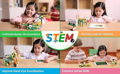 20-In-1 Programmable Robot Building Kit For Kids STEM Education