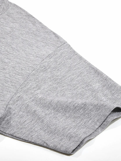 Men's Cotton Oversized Short Sleeve T-Shirt Casual Summer