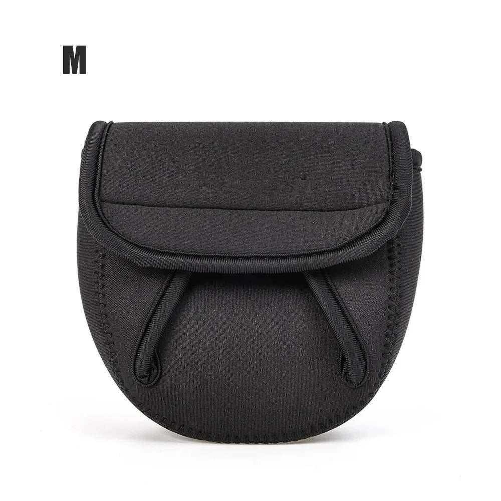 S/M/L Spinning Fishing Reel Cover Neoprene Wheel Protective Case Waterproof Reel Bag Storage Water Drop Wheel Package Outdoor