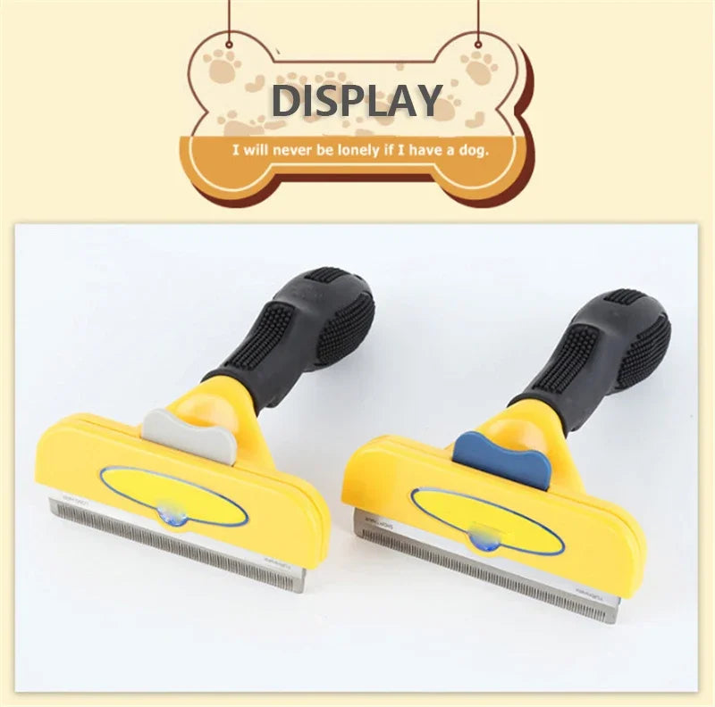 Cat & Dog Brush for Grooming, Hair Removal, and Massage