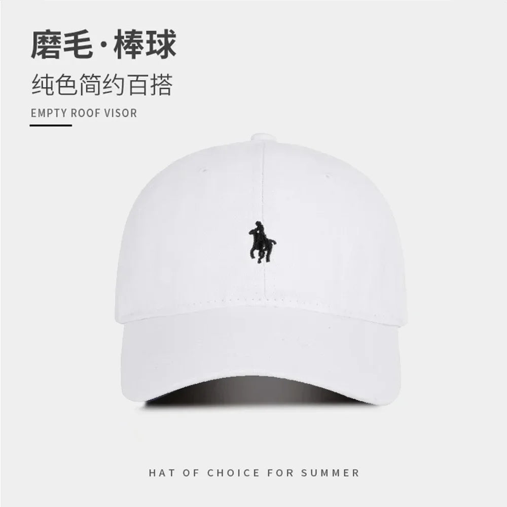 Unisex Baseball Cap Fashion Women's Hats Cotton Dad Polo Embroidery Cap Casual Men's Baseball Caps Soft Breathable Golf Sun Cap