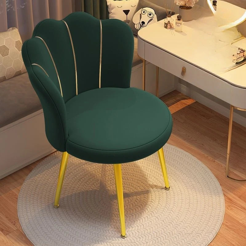 Nordic Dressing Chair Designer Home Armchair Living Room with Backrest Fashion Fauteuil Salon Household Essentials Bedroom Chair
